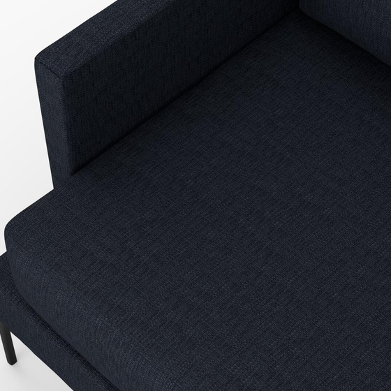 Photo of the fabric Pandanus Deepsea swatch by Mokum. Use for Upholstery. Style of Plain, Taffeta
