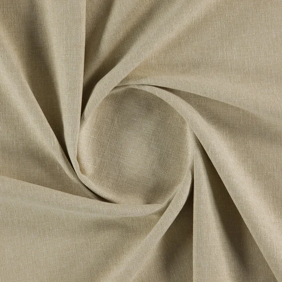 Photo of the fabric Outlander Sand swatch by Zepel. Use for Curtains, Upholstery, Accessory, Top of Bed. Style of Plain, Texture