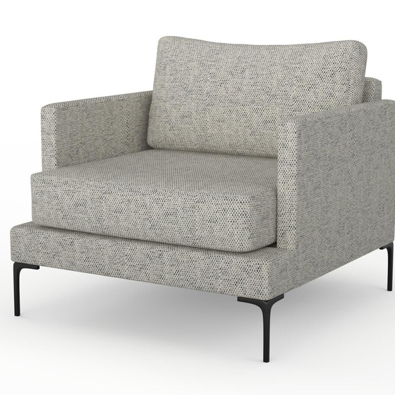 Photo of the fabric Strata Terrazzo swatch by Mokum. Use for Upholstery, Accessory. Style of Plain, Texture