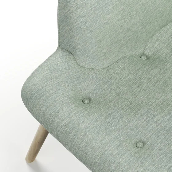 Photo of the fabric Trezor Lime swatch by James Dunlop FibreGuard. Use for Curtains, Upholstery, Accessory. Style of Chenille, Plain