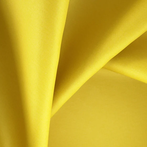 Photo of the fabric Catwalk Spice swatch by Zepel. Use for Curtains, Upholstery Light Duty, Accessory, Top of Bed. Style of Plain, Taffeta