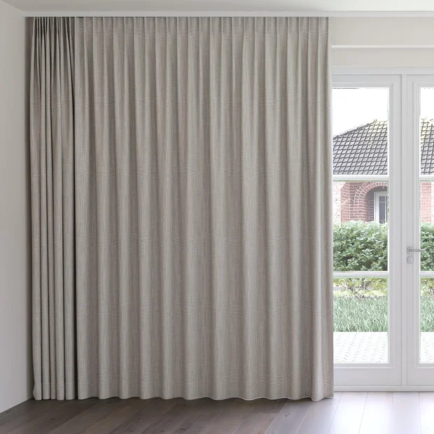 Photo of the fabric Chatham Petrel swatch by James Dunlop Essentials. Use for Curtains. Style of Plain, Texture
