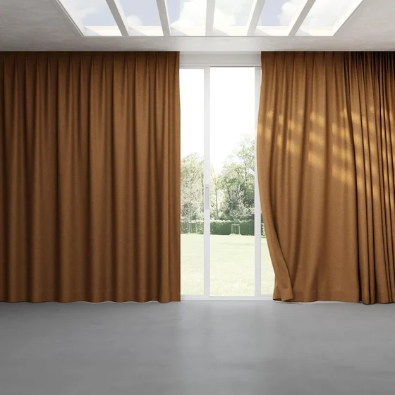 Photo of the fabric Bora Bora Protea swatch by Mokum FibreGuard. Use for Curtains, Upholstery, Accessory. Style of Plain, Texture