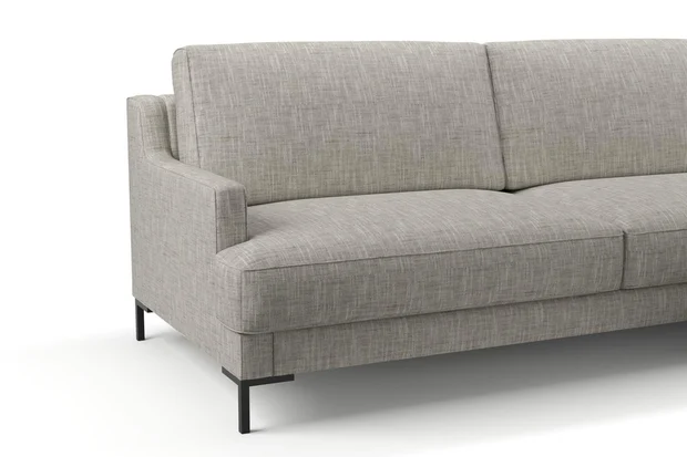 Photo of the fabric Ficus Zinc swatch by Mokum. Use for Upholstery, Accessory. Style of Plain, Texture