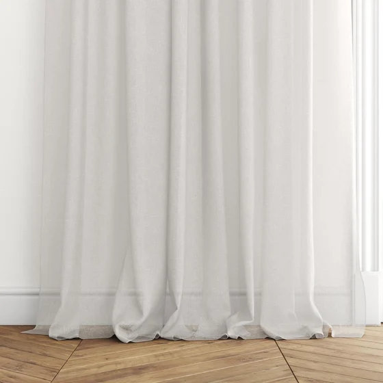 Photo of the fabric Tempest Linen swatch by Mokum. Use for Sheer Curtains. Style of Plain, Sheer