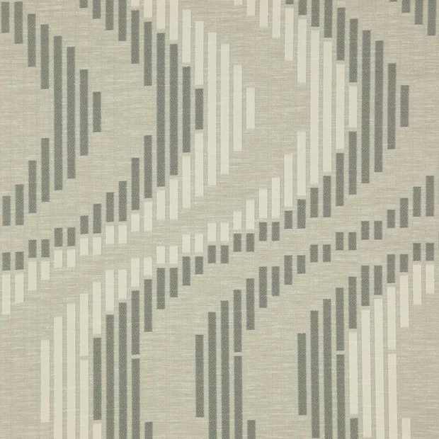Photo of the fabric Cue Marine swatch by Zepel. Use for Curtains, Accessory. Style of Geometric, Jacquard