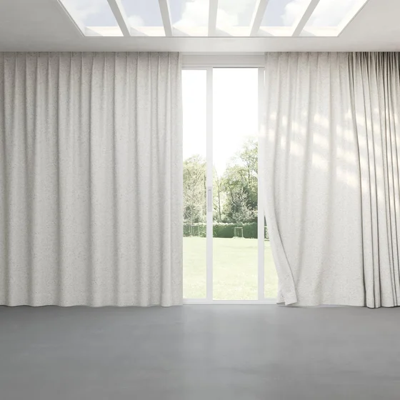 Photo of the fabric Azulejo Driftwood swatch by Mokum. Use for Curtains, Accessory. Style of Traditional