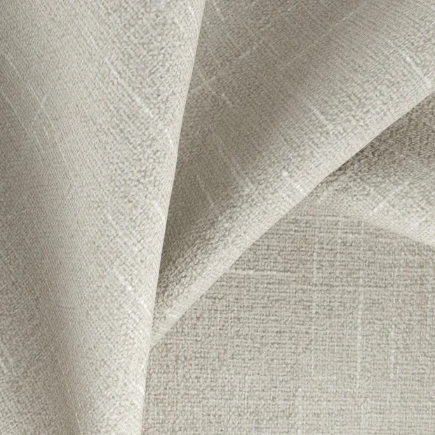 Photo of the fabric Cavalry Pelican swatch by Zepel FibreGuard. Use for Curtains, Upholstery, Accessory, Top of Bed. Style of Chenille, Plain