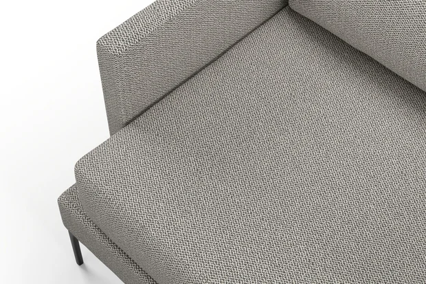 Photo of the fabric Coupole Zebra 864 swatch by Mokum. Use for Upholstery, Accessory. Style of Plain, Texture