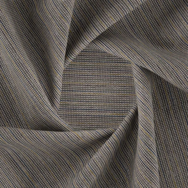 Photo of the fabric Automate Titanium swatch by Zepel FibreGuard Pro. Use for Upholstery, Accessory. Style of Stripe, Texture
