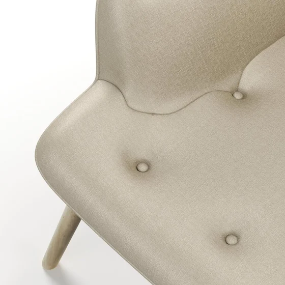 Photo of the fabric Poker Sesame swatch by James Dunlop FibreGuard. Use for Upholstery, Accessory, Top of Bed. Style of Chenille, Plain