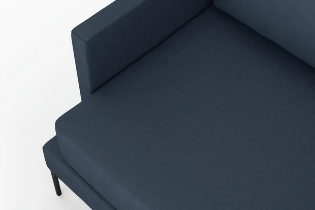 Photo of the fabric Eternal Coast swatch by Mokum. Use for Curtains, Upholstery, Accessory. Style of Plain, Texture