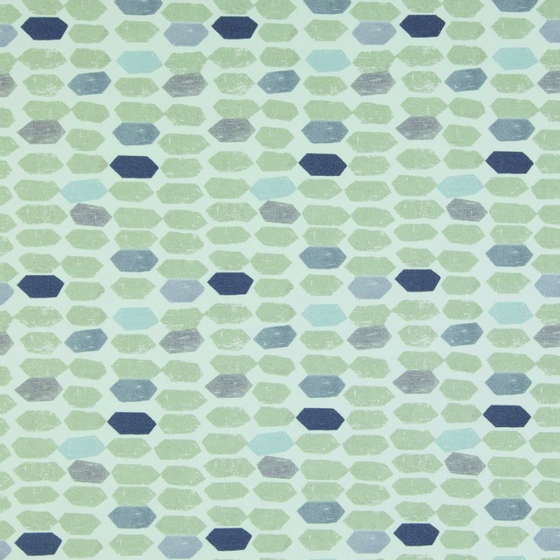 Photo of the fabric Juggle Natural swatch by Zepel. Use for Curtains, Accessory, Top of Bed. Style of Abstract, Print