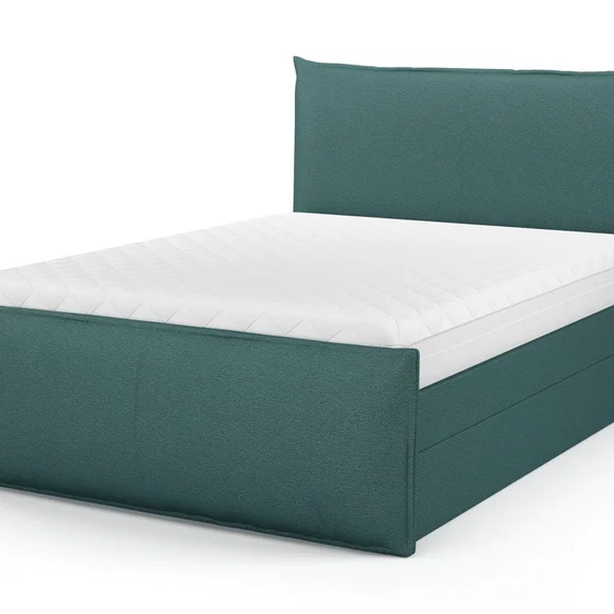 Photo of the fabric Ostuni Aquamarine swatch by Mokum. Use for Upholstery, Accessory. Style of Plain, Texture