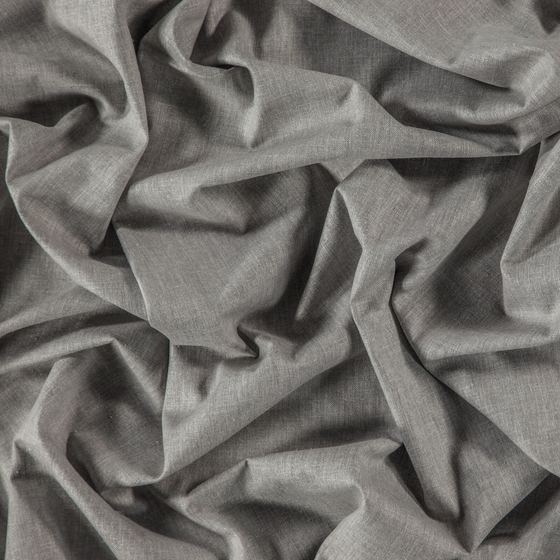 Photo of the fabric Navarra Shark swatch by Zepel. Use for Curtains, Upholstery, Accessory, Top of Bed. Style of Plain, Taffeta