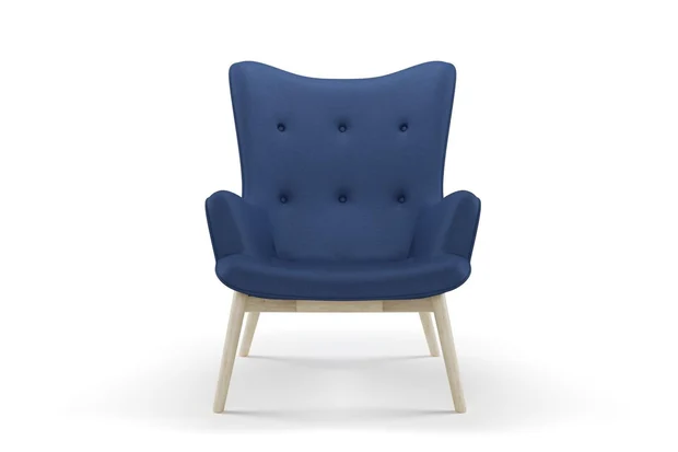 Photo of the fabric Urban Cobalt swatch by James Dunlop. Use for Curtains, Upholstery, Accessory. Style of Plain, Texture