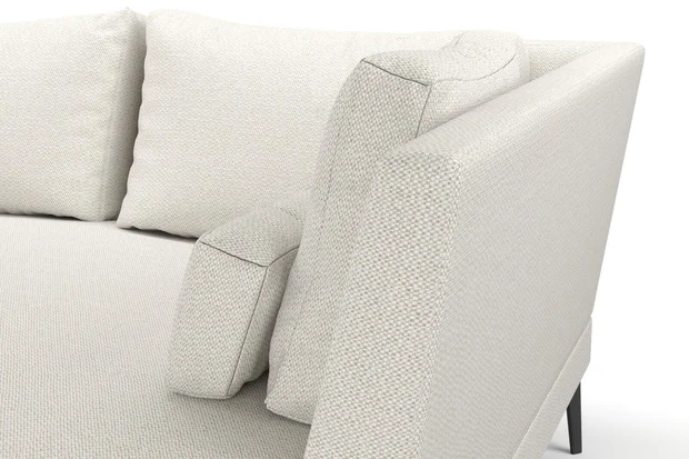 Photo of the fabric Reef Jute swatch by Mokum. Use for Upholstery, Accessory. Style of Plain, Texture