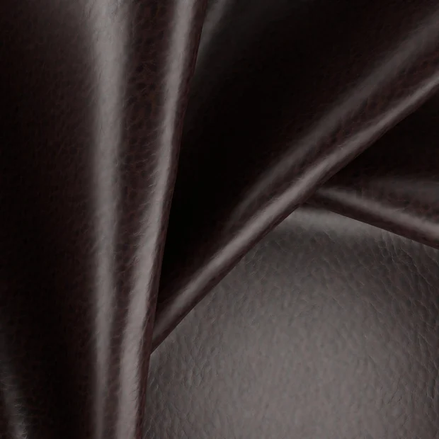 Photo of the fabric Ability Tumble Truffle swatch by Zepel. Use for Upholstery. Style of Leather And Vinyl, Plain