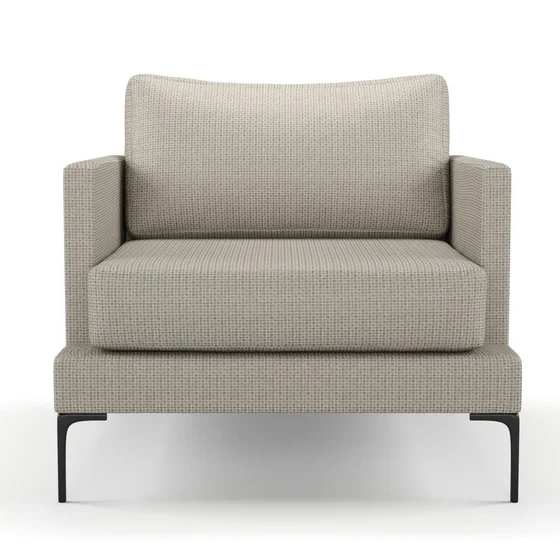 Photo of the fabric Esplanade Linen swatch by Mokum. Use for Upholstery, Accessory. Style of Plain, Texture