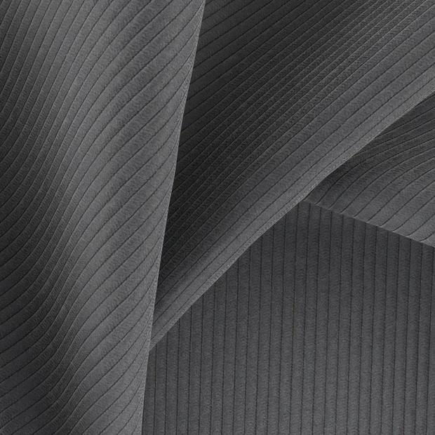 Photo of the fabric Pindrive Night swatch by Zepel FibreGuard. Use for Upholstery, Accessory, Top of Bed. Style of Plain, Velvet