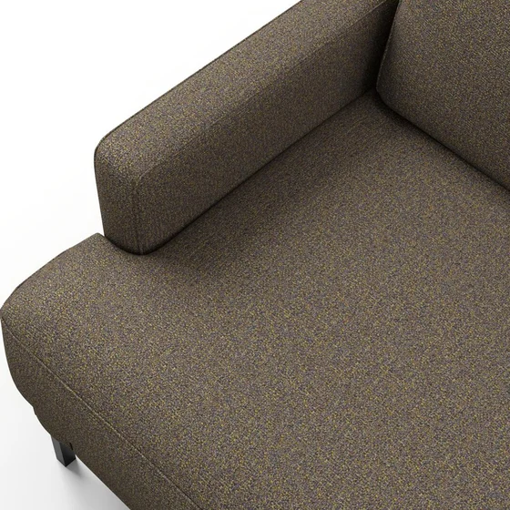 Photo of the fabric Bora Bora Kelp swatch by Mokum FibreGuard. Use for Curtains, Upholstery, Accessory. Style of Plain, Texture