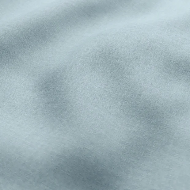 Photo of the fabric Cushy Surf swatch by Zepel. Use for Curtains, Upholstery, Accessory, Top of Bed. Style of Plain, Texture