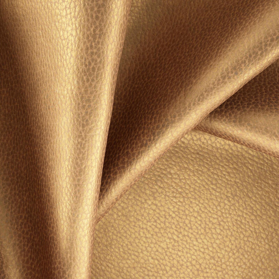 Photo of the fabric Dallas Copper swatch by Zepel. Use for Upholstery. Style of Leather And Vinyl, Plain