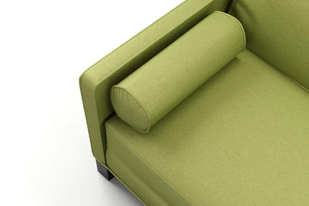 Photo of the fabric Provence Pear swatch by James Dunlop Essentials. Use for Curtains, Upholstery, Accessory, Top of Bed. Style of Plain, Texture