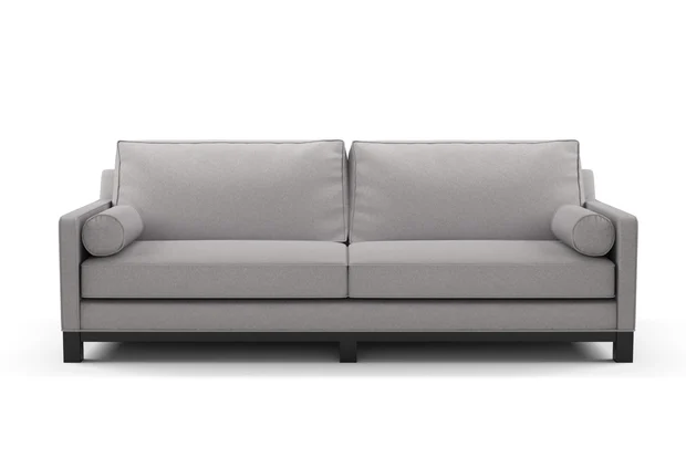 Photo of the fabric Braveheart Silver swatch by James Dunlop FibreGuard. Use for Upholstery, Accessory, Top of Bed. Style of Plain, Taffeta