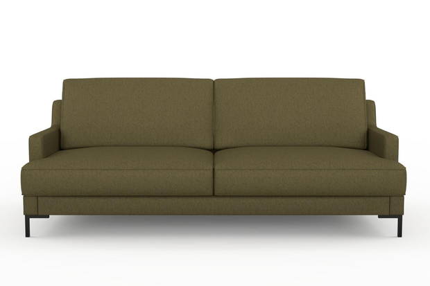 Photo of the fabric Pandanus Flax swatch by Mokum. Use for Upholstery. Style of Plain, Taffeta