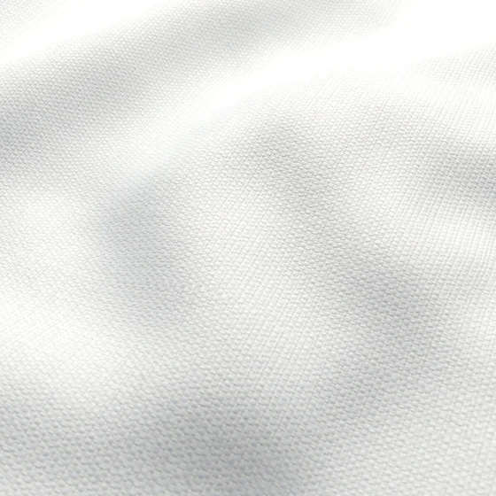 Photo of the fabric Reef Whitewash swatch by Mokum. Use for Upholstery, Accessory. Style of Plain, Texture