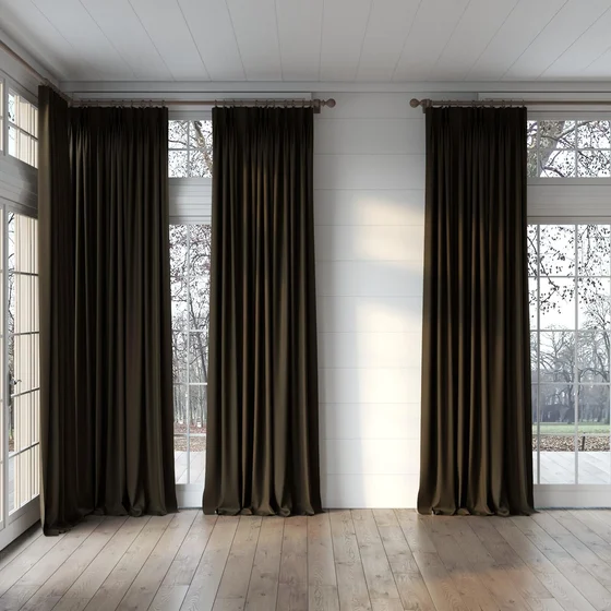 Photo of the fabric Vela Wood swatch by James Dunlop FibreGuard. Use for Curtains, Upholstery, Accessory, Top of Bed. Style of Plain, Velvet