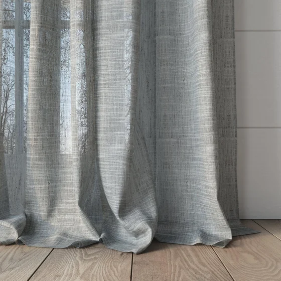 Photo of the fabric Zip Fossil swatch by James Dunlop. Use for Sheer Curtains. Style of Plain, Sheer
