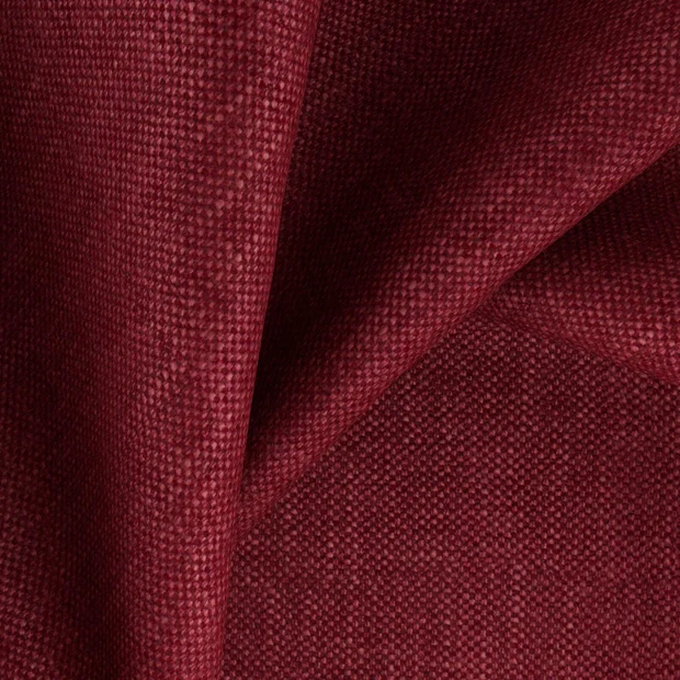 Photo of the fabric Perfecto Vino swatch by Zepel FibreGuard. Use for Curtains, Upholstery, Accessory, Top of Bed. Style of Chenille, Plain