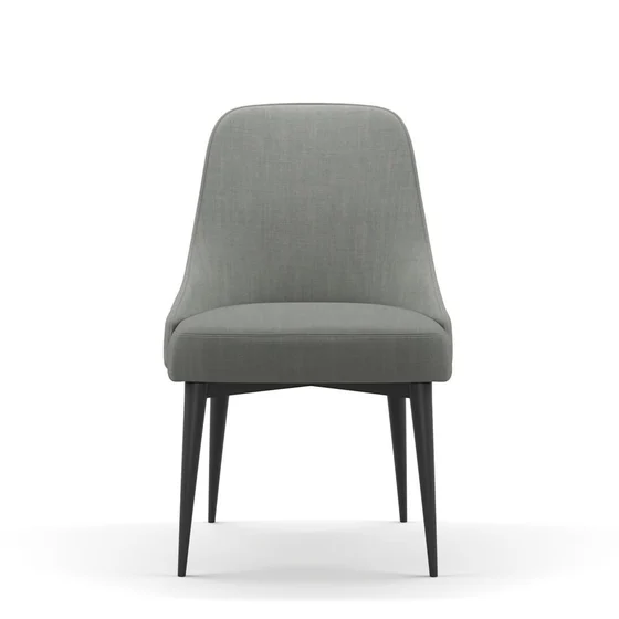Photo of the fabric Lusk Misty Morning swatch by James Dunlop. Use for Upholstery, Accessory. Style of Plain, Texture