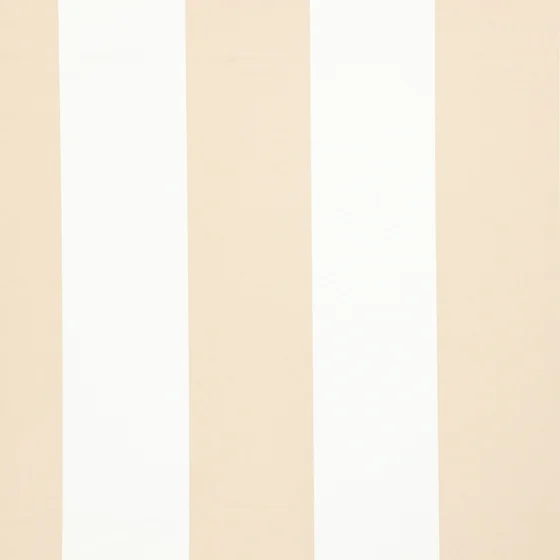 Photo of the fabric Advance Straw swatch by James Dunlop Essentials. Use for Curtains, Upholstery, Accessory, Top of Bed. Style of Stripe, Taffeta