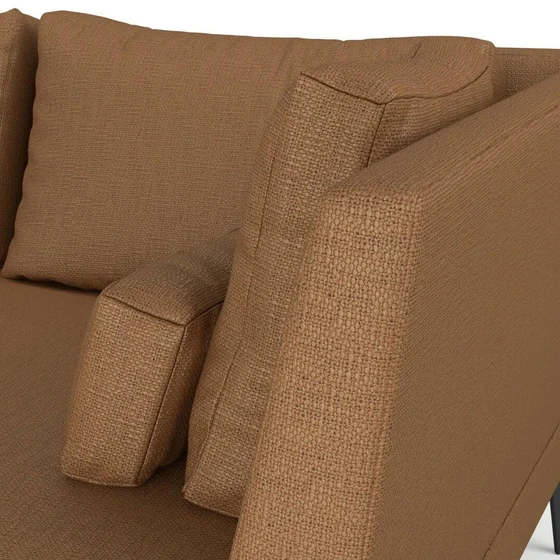Photo of the fabric Pahi Bronze swatch by Mokum. Use for Upholstery, Accessory. Style of Plain, Taffeta
