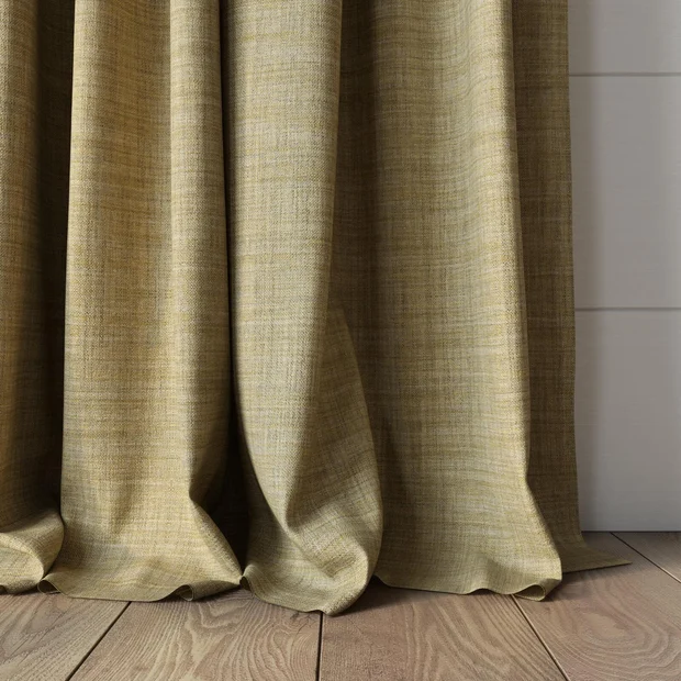Photo of the fabric Chatham Grass swatch by James Dunlop Essentials. Use for Curtains. Style of Plain, Texture