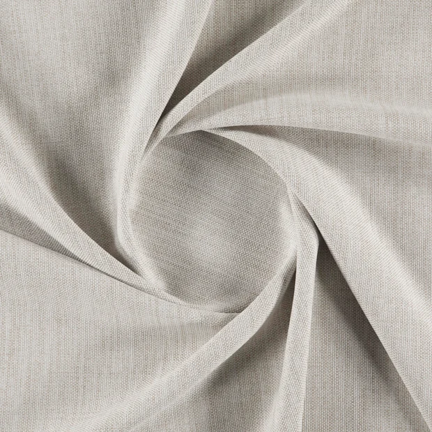 Photo of the fabric Jadore Flax swatch by FR-One. Use for Curtains, Upholstery, Accessory, Top of Bed. Style of Plain, Taffeta