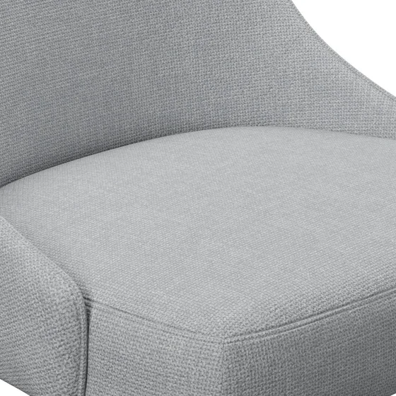 Photo of the fabric Panier Dove swatch by James Dunlop. Use for Upholstery, Accessory. Style of Plain, Texture