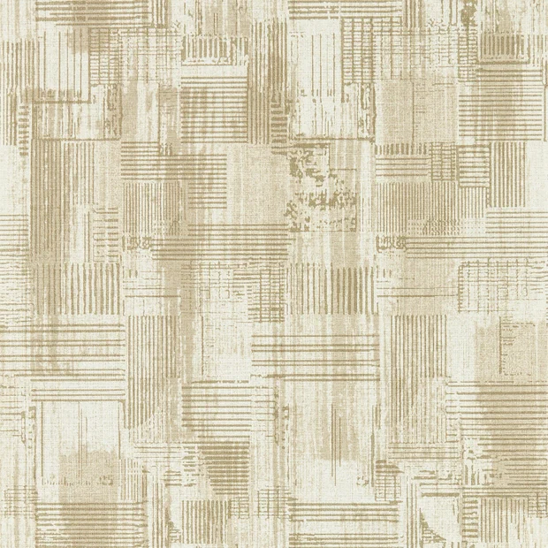 Photo of the fabric Kazimir Wallpaper W0225 3 swatch by Clarke & Clarke. Use for Wall Covering. Style of Abstract, Uncoated Non-Woven