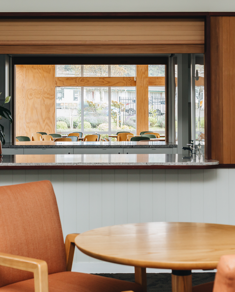 Chairs in Bolt colour Canyon, dining chairs in Technica colour Olive both by Zepel | Photograph by Bonny Beattie