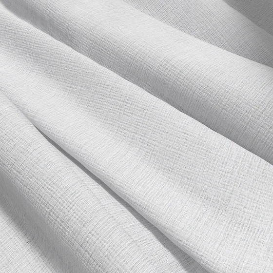 Photo of the fabric Monsoon Shell swatch by Mokum. Use for Sheer Curtains. Style of Plain, Sheer