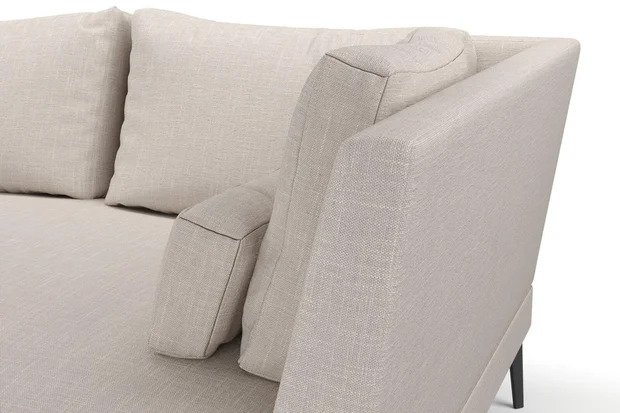 Photo of the fabric Sahel Orchid swatch by Mokum. Use for Upholstery, Accessory. Style of Plain, Texture