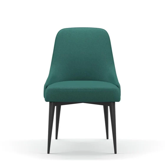 Photo of the fabric Braveheart Emerald swatch by James Dunlop FibreGuard. Use for Upholstery, Accessory, Top of Bed. Style of Plain, Taffeta