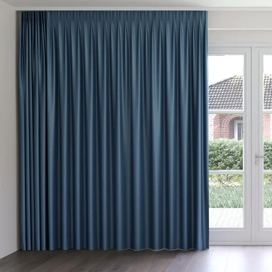Photo of the fabric Stallion 2 UC Delft swatch by James Dunlop Essentials. Use for Curtains, Accessory. Style of Plain, Texture