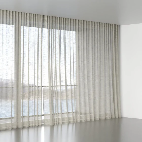 Photo of the fabric Zip Dune swatch by James Dunlop. Use for Sheer Curtains. Style of Plain, Sheer
