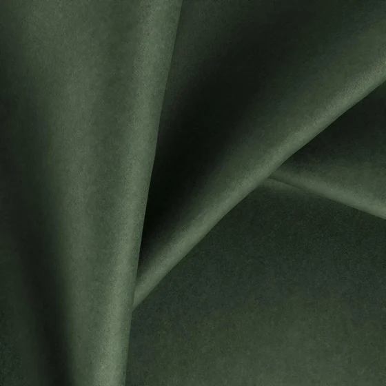 Photo of the fabric Poeme Khaki swatch by Zepel. Use for Upholstery, Accessory. Style of Plain, Velvet