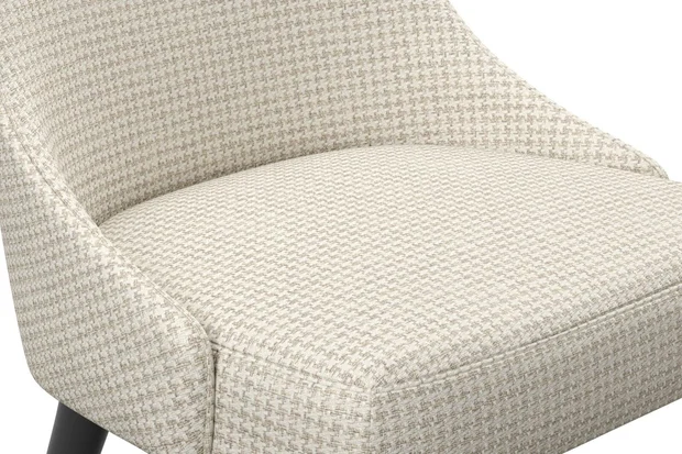 Photo of the fabric Heritage Natural swatch by James Dunlop. Use for Upholstery, Accessory. Style of Traditional