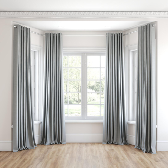 Photo of the fabric Keystone Iron swatch by James Dunlop FibreGuard. Use for Curtains, Upholstery, Accessory, Top of Bed. Style of Plain, Texture
